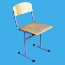 стул ученический с регулируемой высотой 02 02